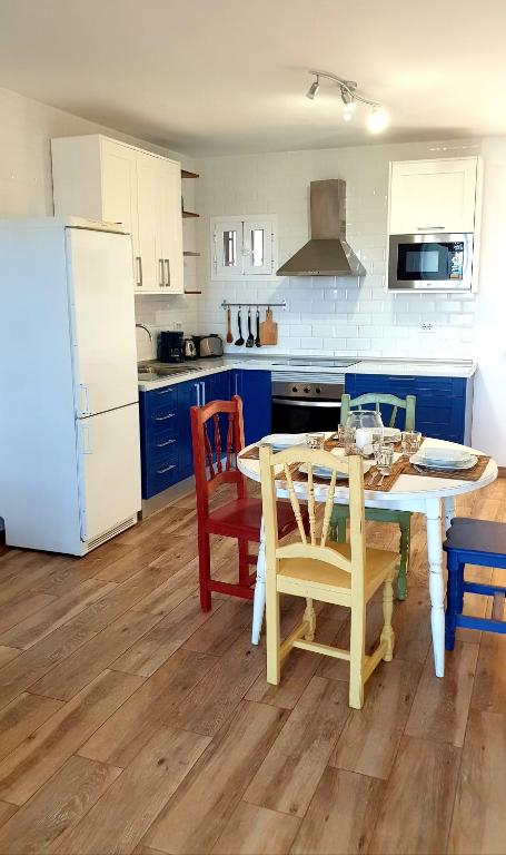 Kuchyň nebo kuchyňský kout v ubytování Beach Apartment Poris - Seabreeze Poris