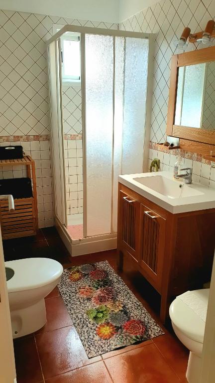 Koupelna v ubytování Beach Apartment Poris - Seabreeze Poris