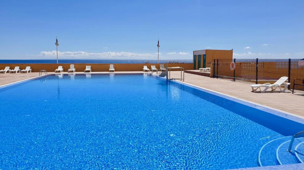 Bazén v ubytování Beach Apartment Poris - Seabreeze Poris nebo v jeho okolí
