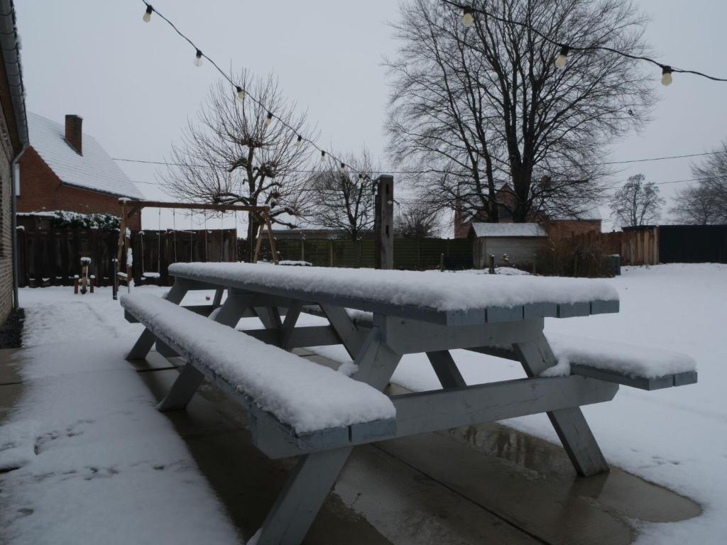 Holiday Home in Bocholt with Garden v zimě