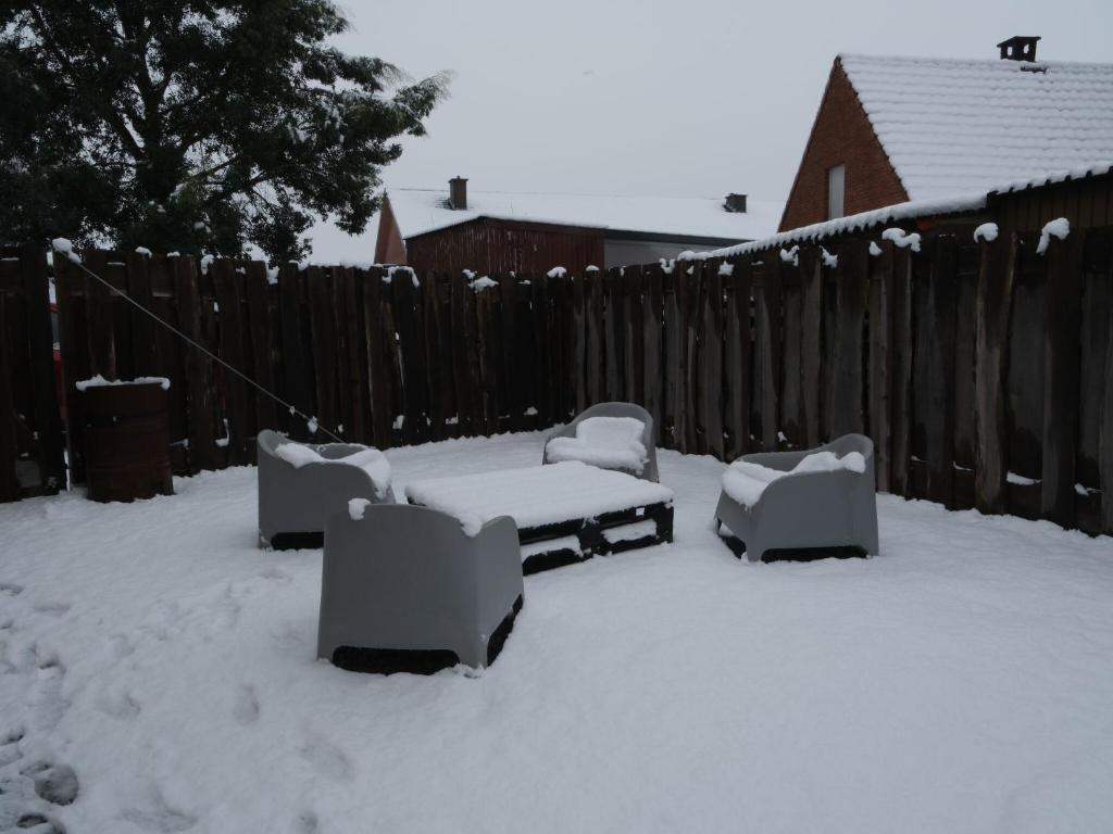Holiday Home in Bocholt with Garden v zimě