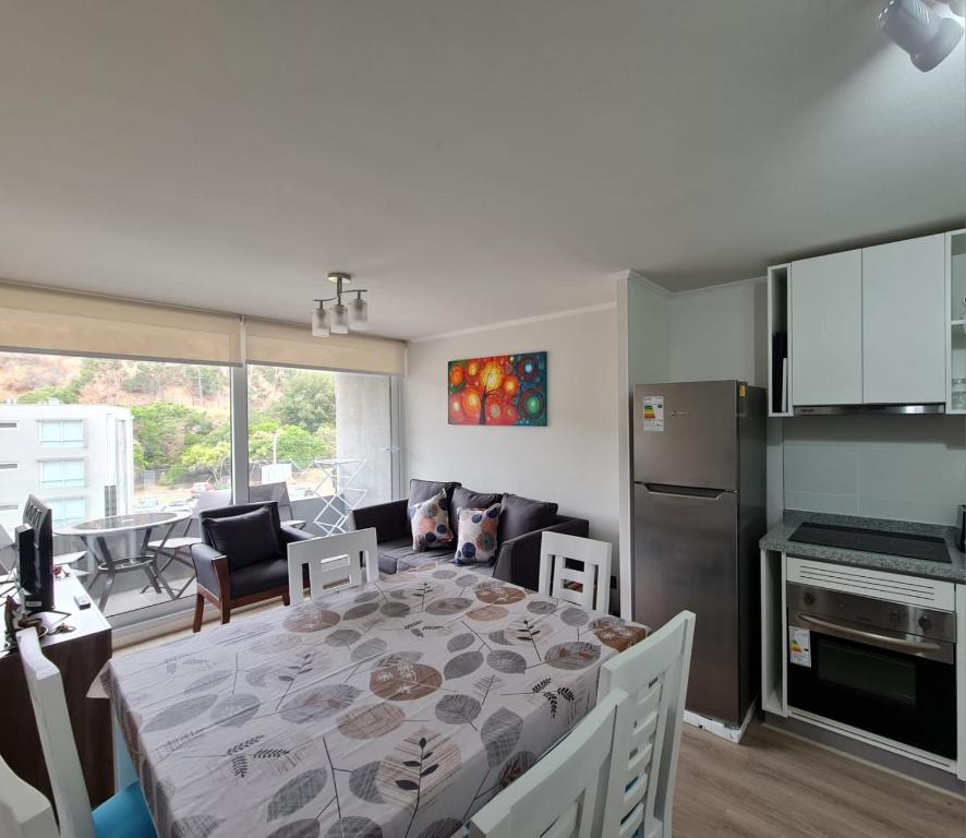 Kuchyň nebo kuchyňský kout v ubytování Lomas de Puyai