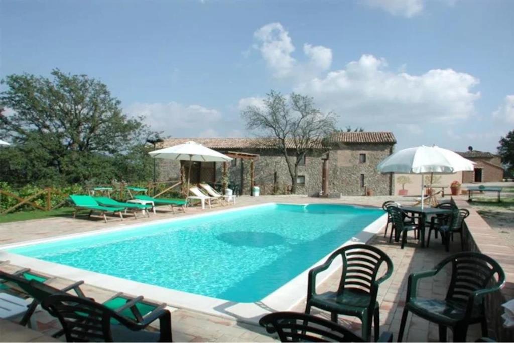 The swimming pool at or close to Casale Montemoro With Pool - Happy Rentals