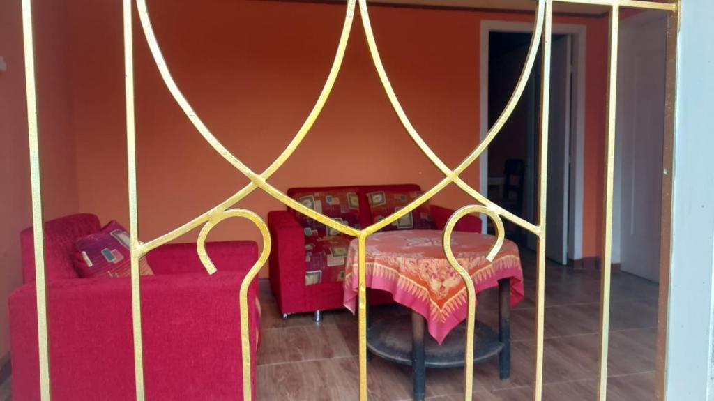 Postel nebo postele na pokoji v ubytování Hotel Santoso Batu