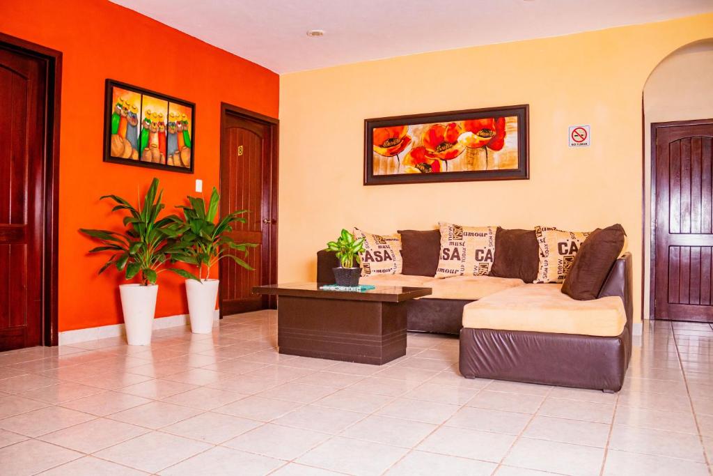 Posezení v ubytování Hotel Tuparenda