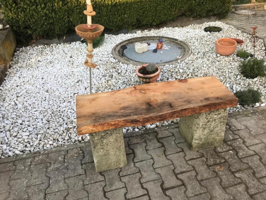 Zahrada ubytování Ferienwohnung Ipsheim Zentral