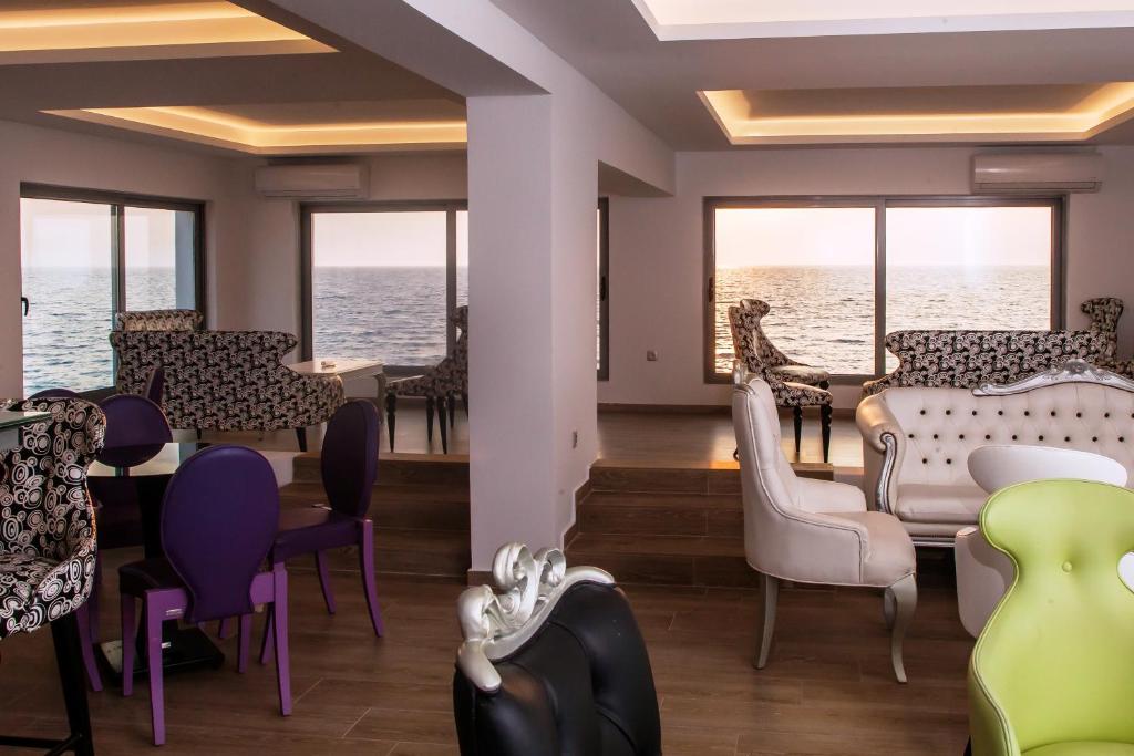 Posezení v ubytování Sunrise Luxury Apartments Rhodes