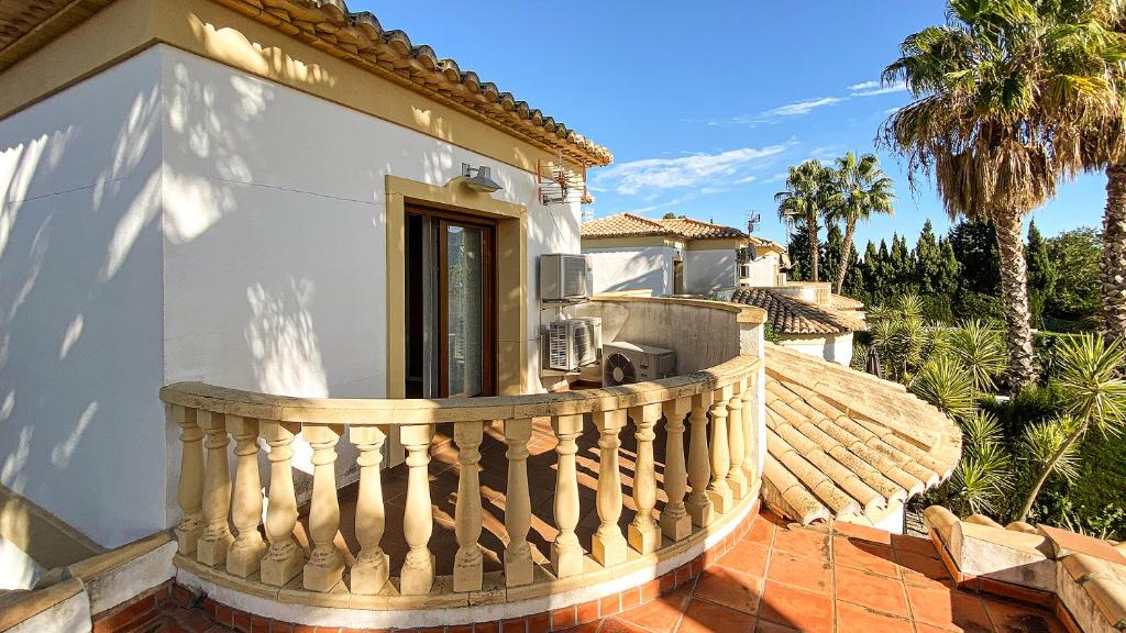 Balkón nebo terasa v ubytování Villa El Palmar 2 en Denia