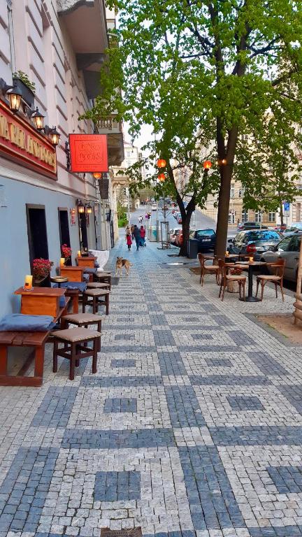 Budova, kde se apartmán nachází