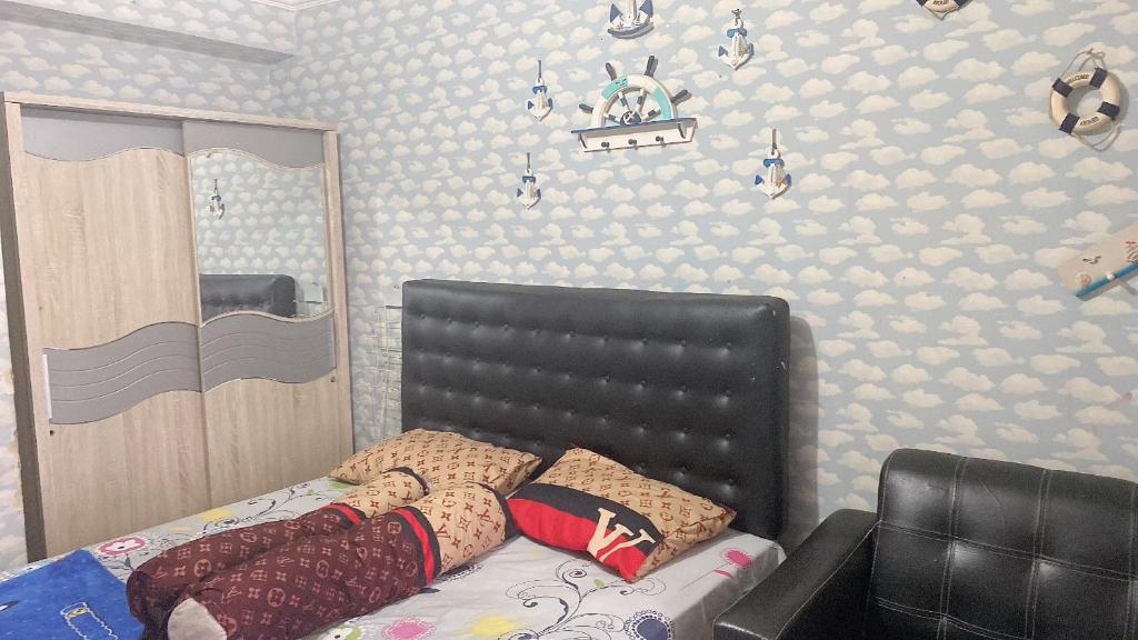 Postel nebo postele na pokoji v ubytování INPRO Apartment