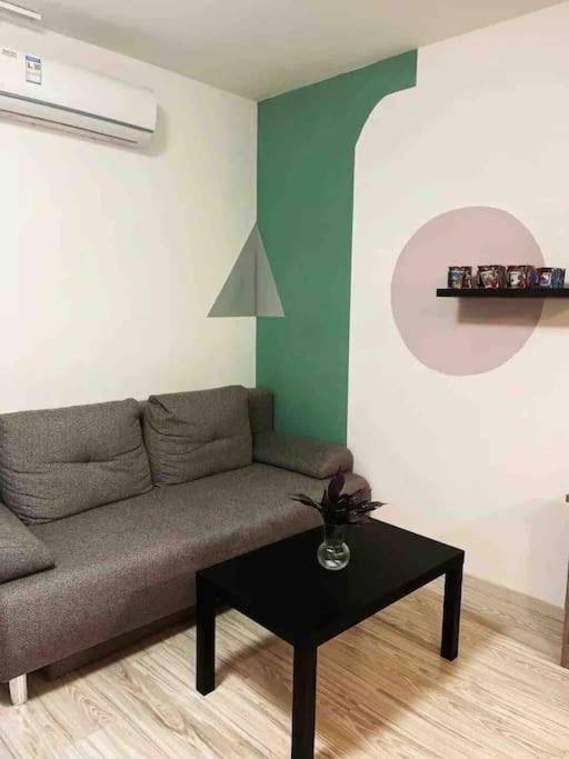 A seating area at Corvin cozy and peaceful Apartment 313