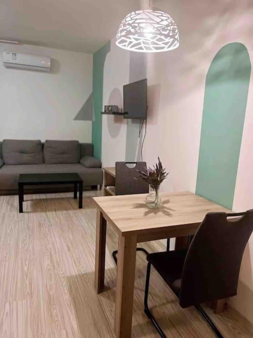 A seating area at Corvin cozy and peaceful Apartment 313