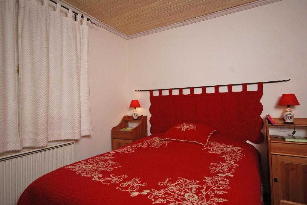 Postel nebo postele na pokoji v ubytování Chalet Mokus
