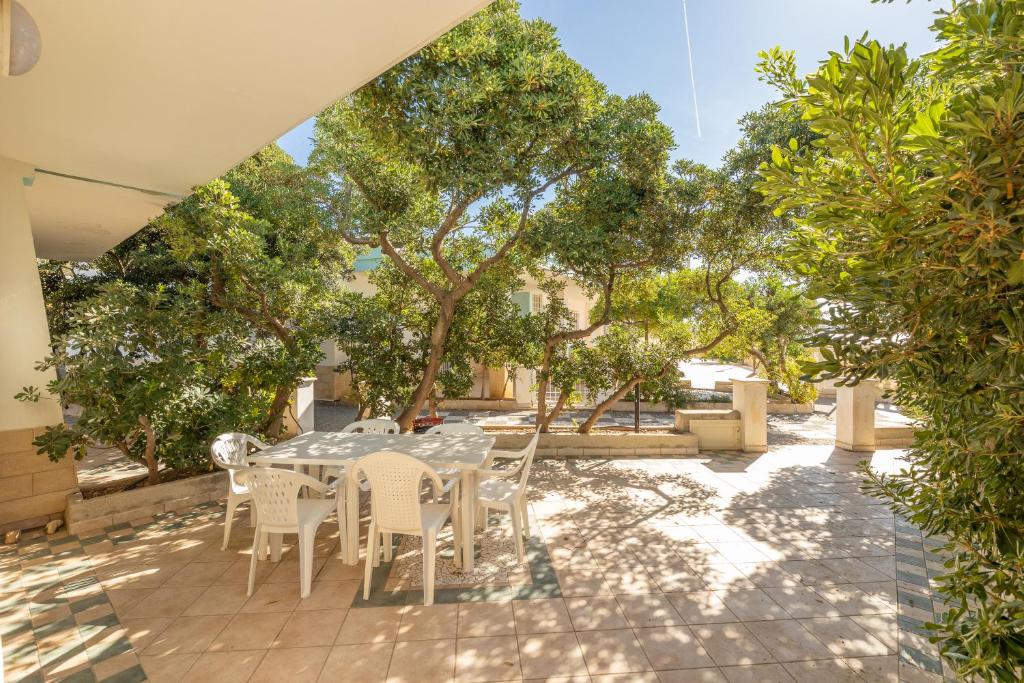 Zahrada ubytování Residence Caletta