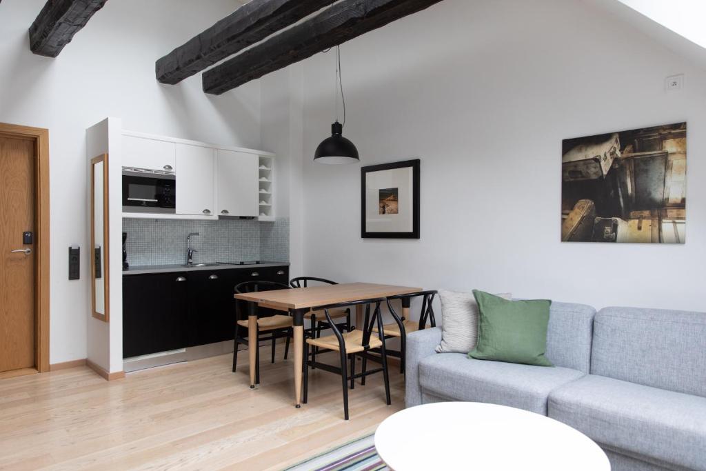 Η κουζίνα ή μικρή κουζίνα στο The More Hotel Lund