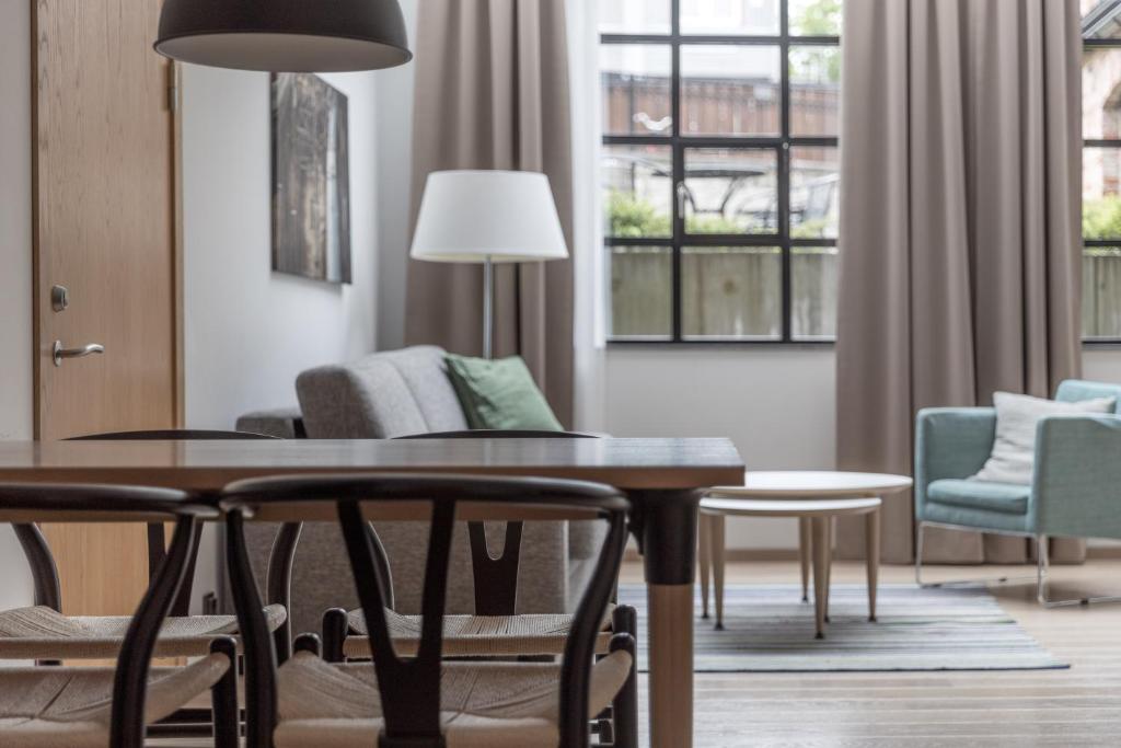 Χώρος καθιστικού στο The More Hotel Lund