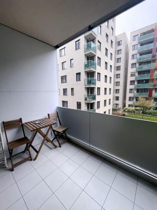 Balkón alebo terasa v ubytovaní Corvin cozy Apartment with balcony309