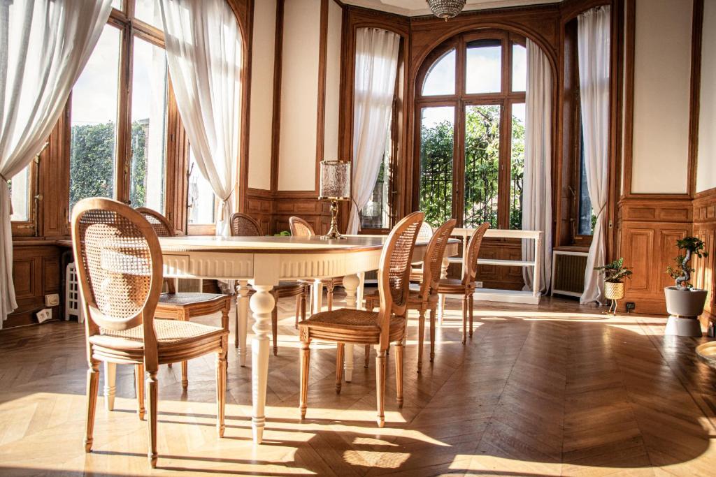 Posedenie v ubytovaní La Villa Barbieux