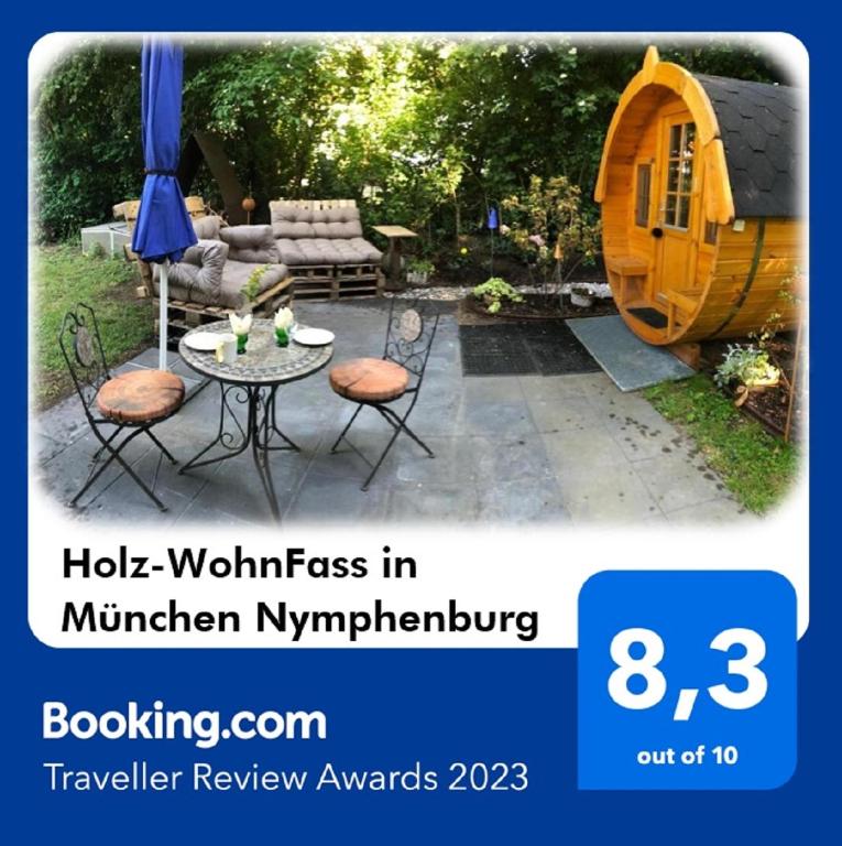 Holz-Wohnfass in München-Nymphenburg - Hizvo