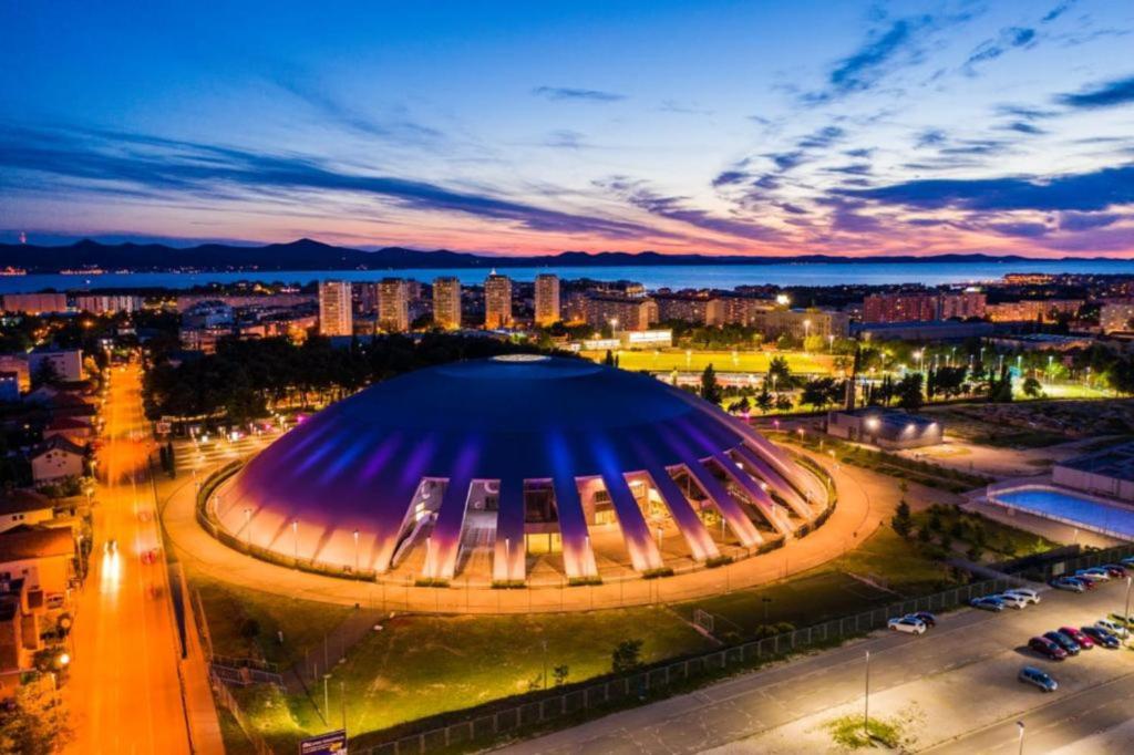 Výhľad na mesto Zadar alebo výhľad na mesto priamo z apartmánu