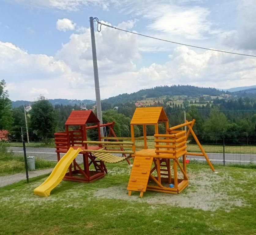 Detský kútik v ubytovaní Kolorowe Domki