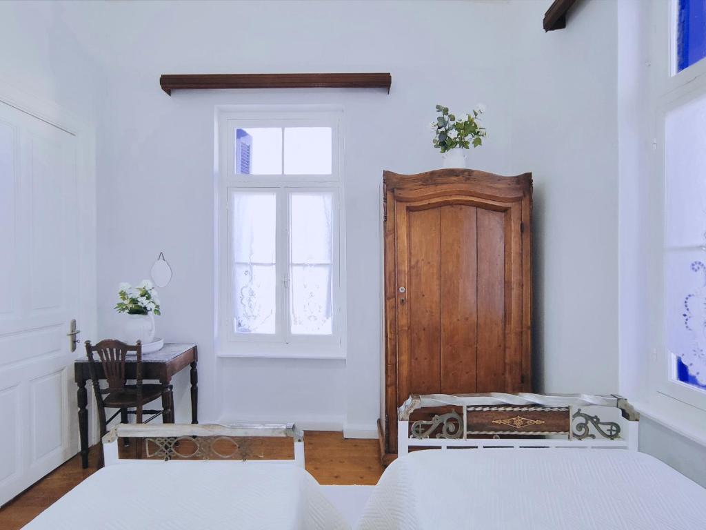 Postel nebo postele na pokoji v ubytování Anticlea I