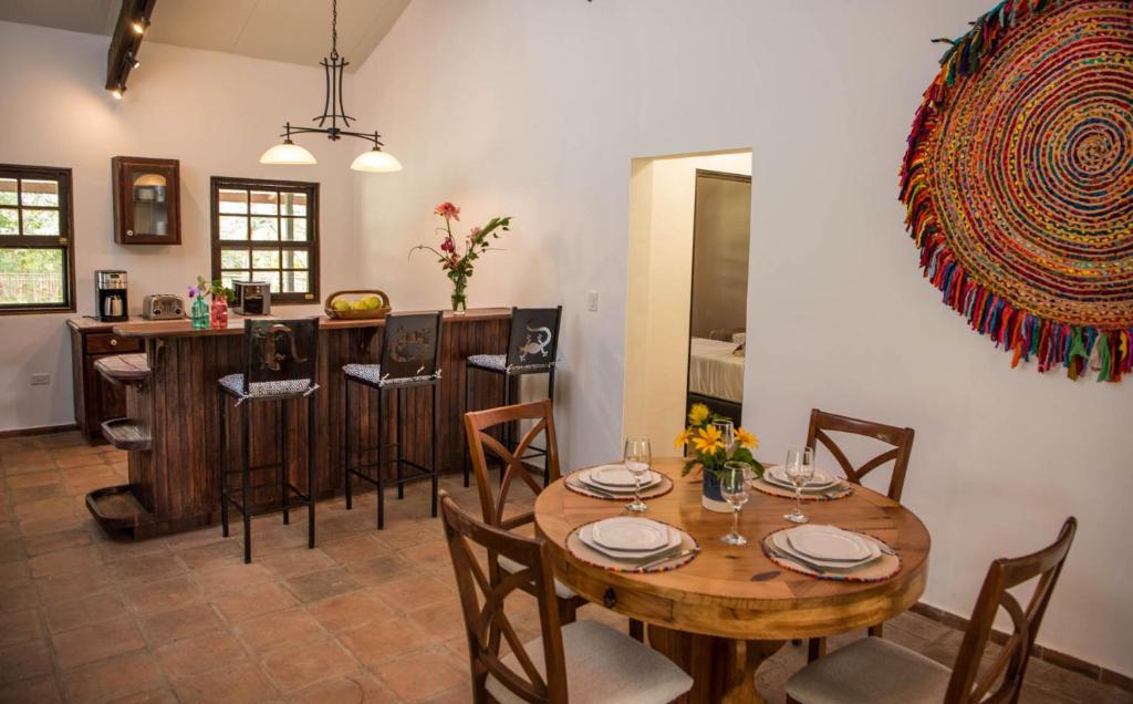 Restaurace v ubytování Wanakaset Panama