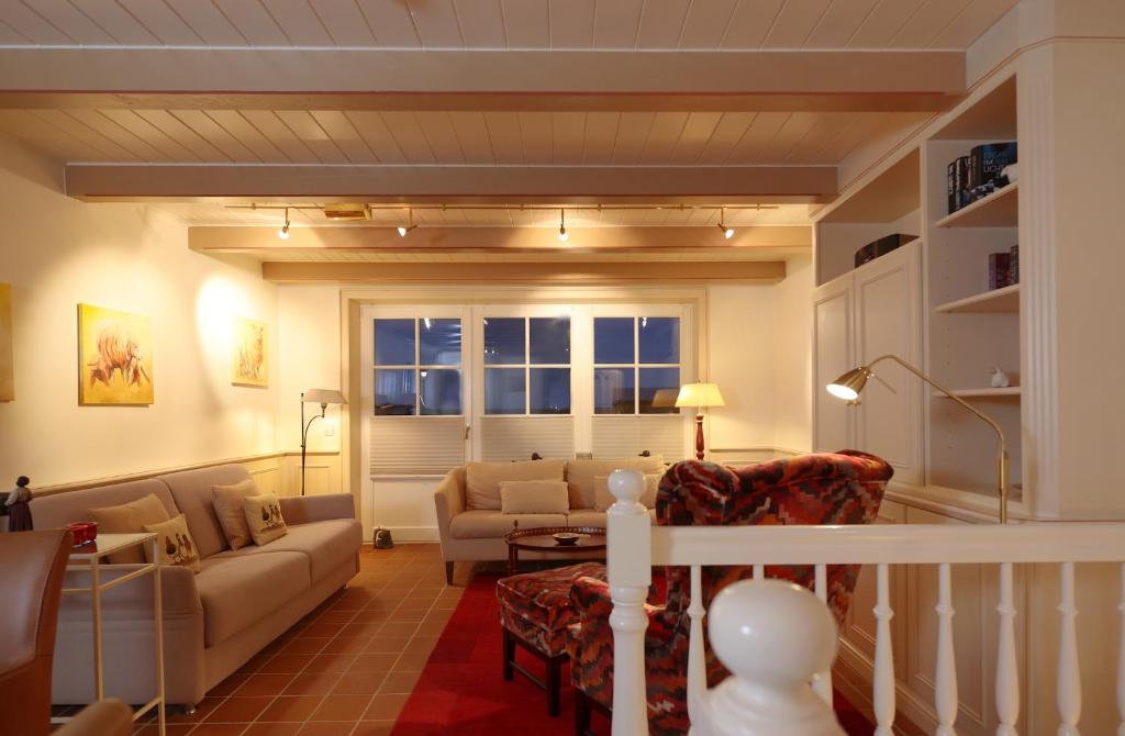 Χώρος καθιστικού στο Strandhafer