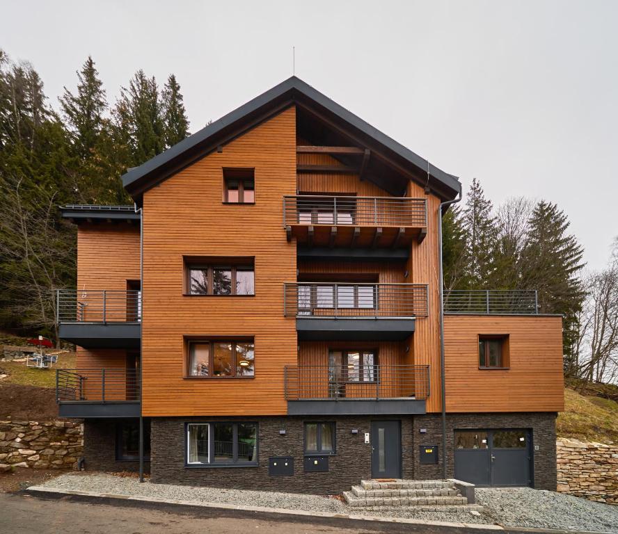 Budova, kde se apartmán nachází