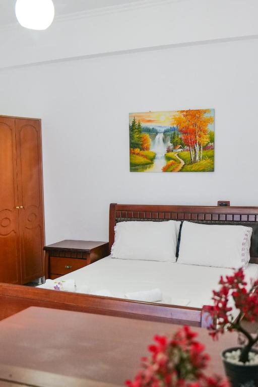 Postel nebo postele na pokoji v ubytování Guest House Gerard