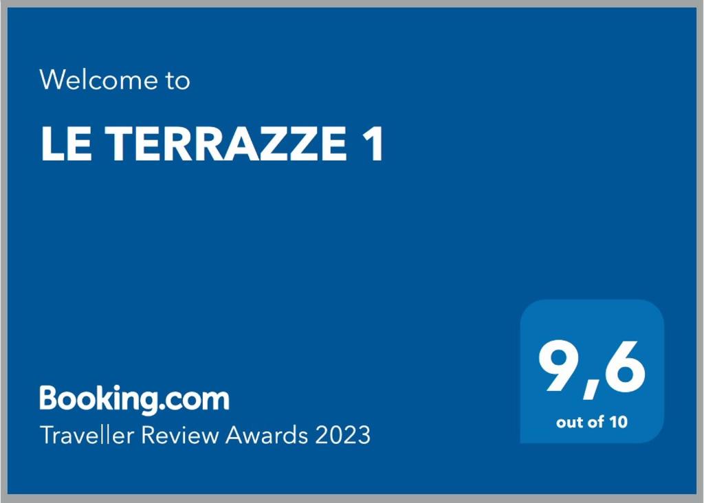 Certifikát, hodnocení, plakát nebo jiný dokument vystavený v ubytování LE TERRAZZE 1