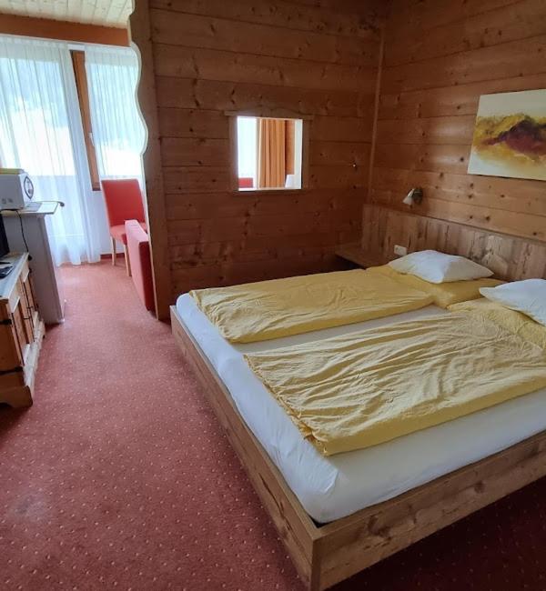Postel nebo postele na pokoji v ubytování Pension Grubenhof