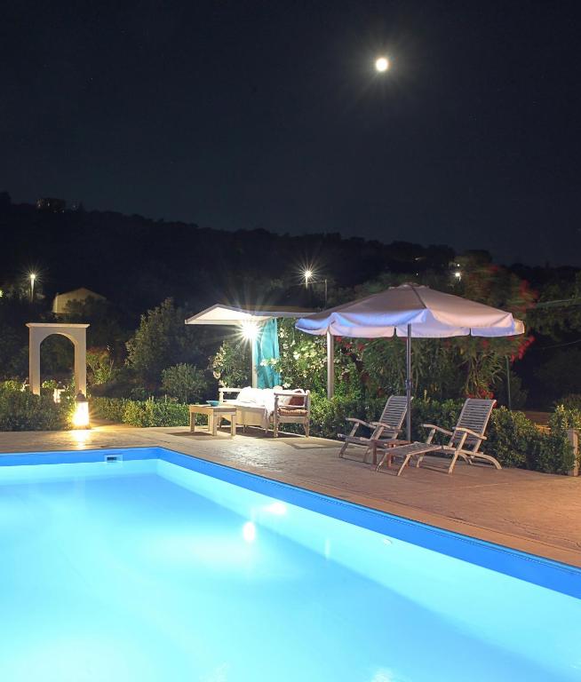 The swimming pool at or close to Venetis Luxury Apartments