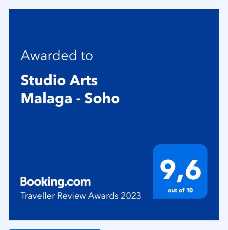 Certifikát, ocenenie alebo iný dokument vystavený v ubytovaní Studio Arts Soho - Malaga
