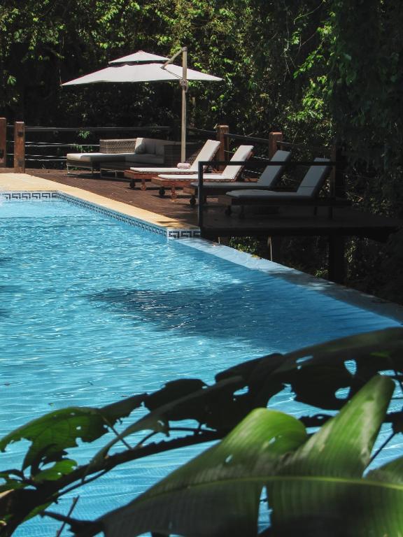 Bazén v ubytování Selvaje Lodge Iguazu nebo v jeho okolí