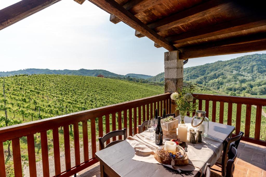 A general mountain view or a mountain view taken from the country house