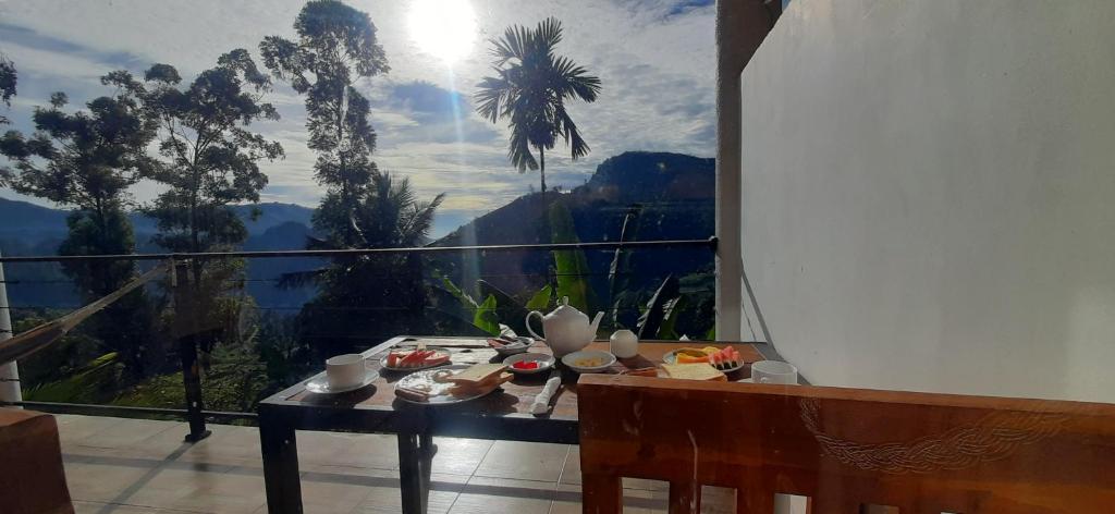 Nespecifikovaný výhled na hory nebo výhled na hory při pohledu z bed and breakfast