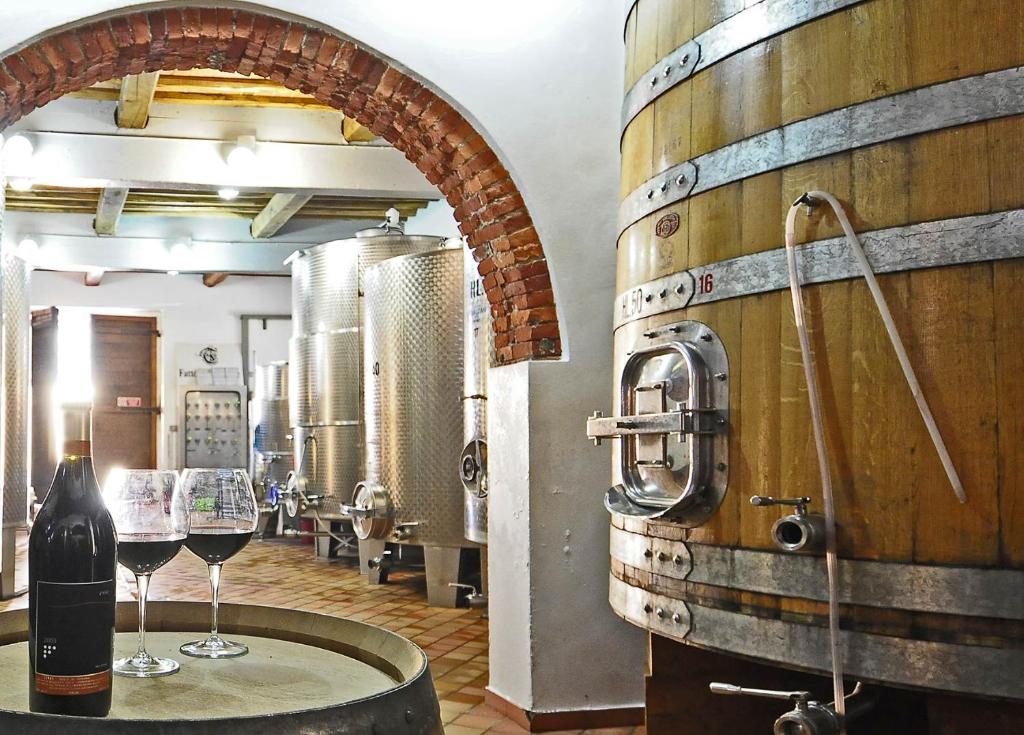 Nápoje v ubytování La Torre wine resort