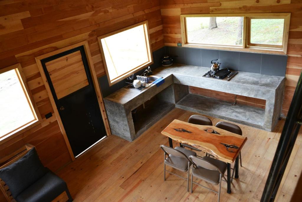 Mágica Cabaña en Parque La Pirámide - Chalet D'une Chambre