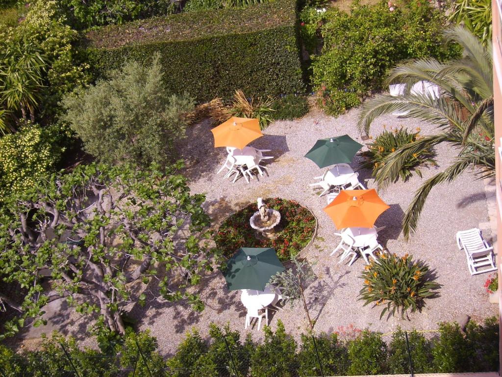 Zahrada ubytování Hôtel Castel Mistral