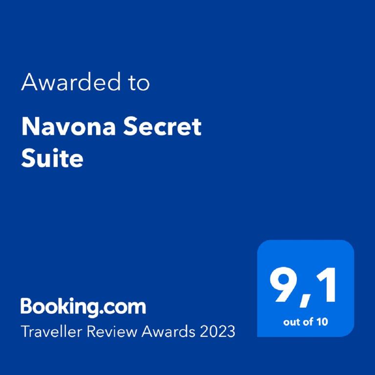 Navona Secret Suite tanúsítványa, márkajelzése vagy díja