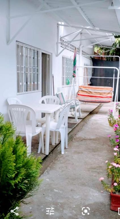 Balkón nebo terasa v ubytování Casa_22_Melgar