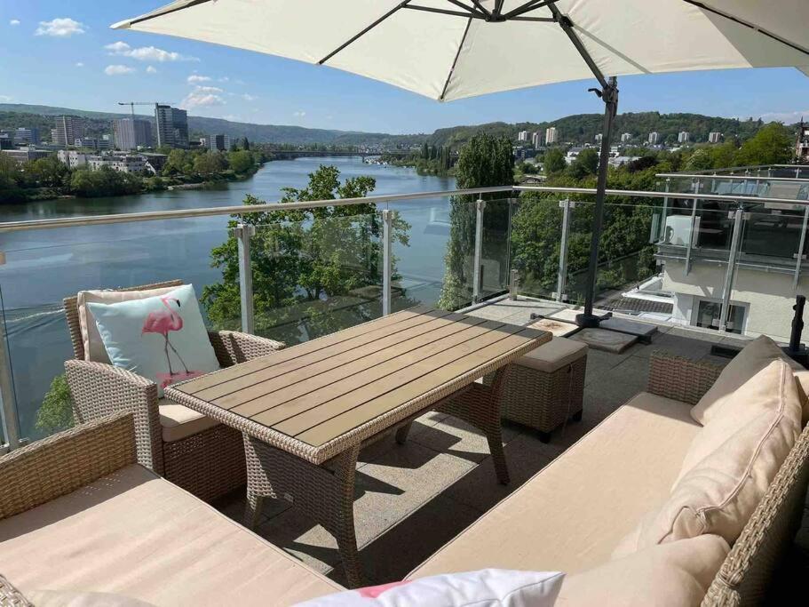 Schönster Blick über Koblenz aus toller Wohnung, Koblenz (updated