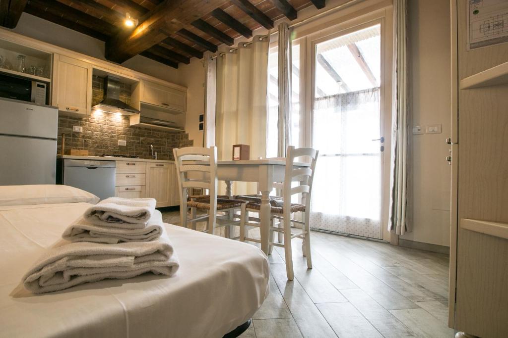 Kuchyň nebo kuchyňský kout v ubytování Fattoria Palazzeta - Pet & Family Friendly