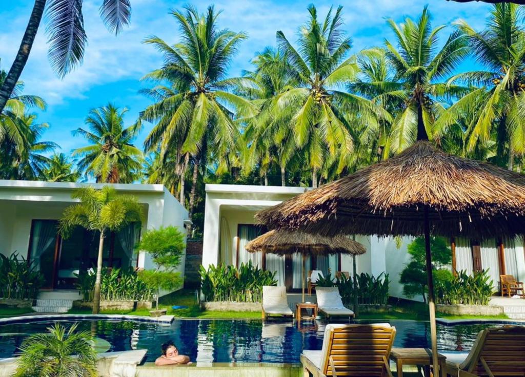 Zahrada ubytování The Kebon Lombok