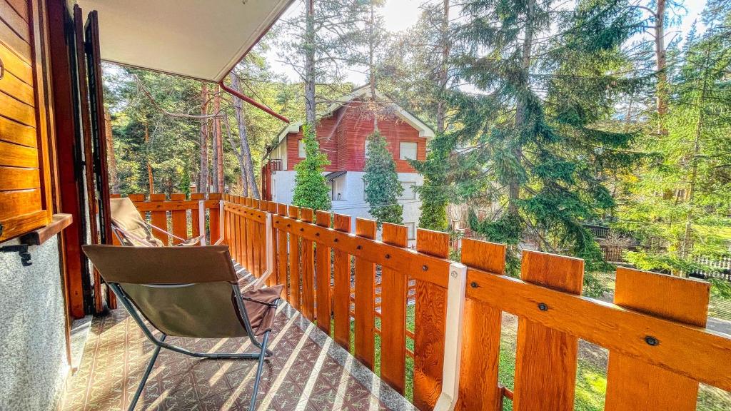 A balcony or terrace at Appartamento Des Amis - Affitti Brevi Italia