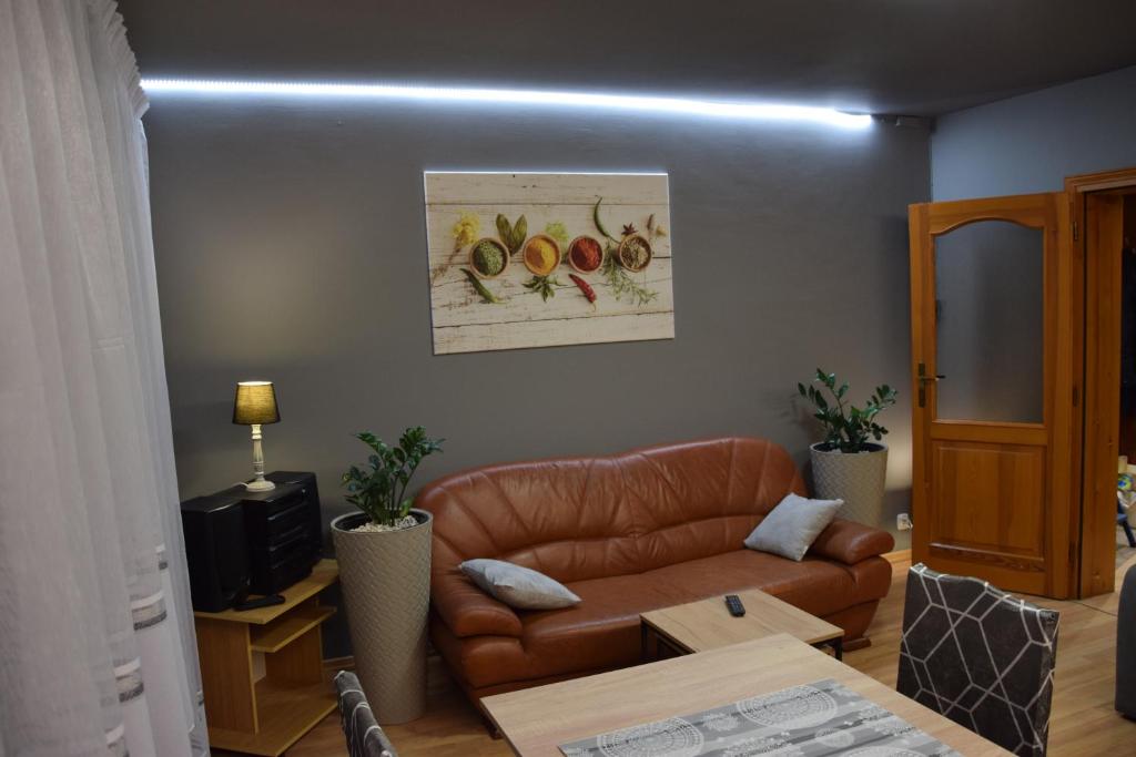 Posedenie v ubytovaní Apartament Julia 1-6 os II piętro z dwoma sypialniami