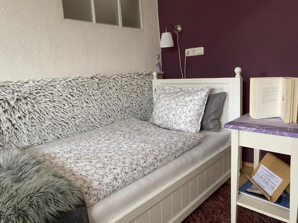 Posteľ alebo postele v izbe v ubytovaní Traubengarten Winkler
