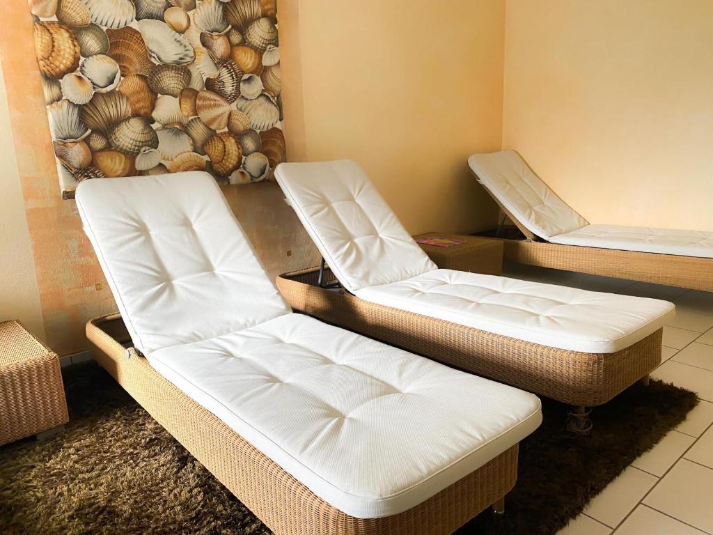 Posezení v ubytování Strandhotel Miramar
