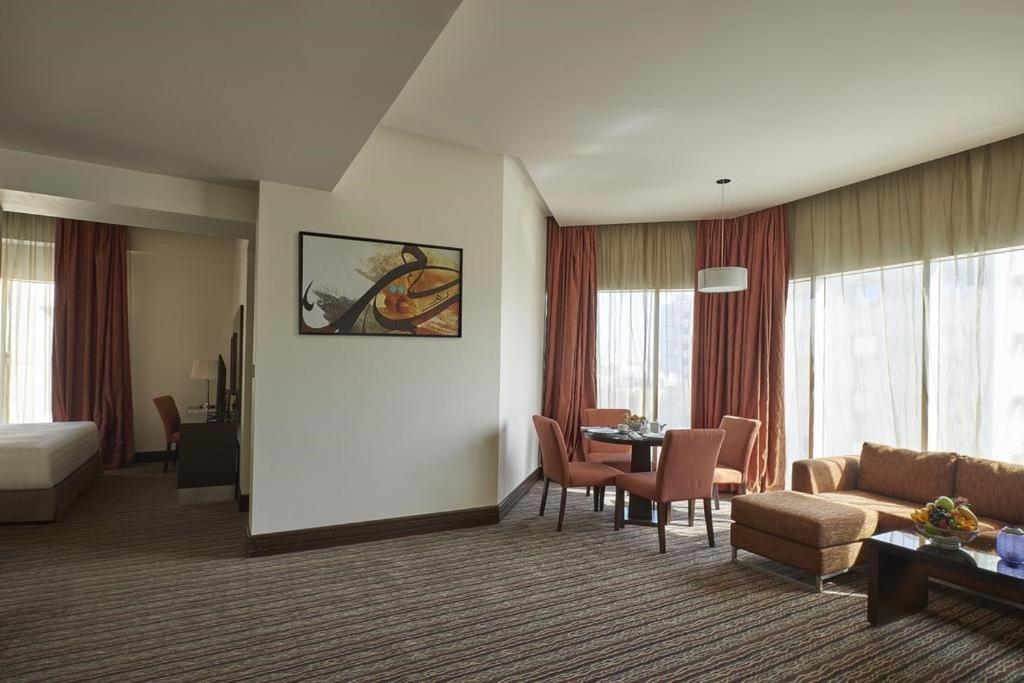 Posezení v ubytování Safir Hotel Doha